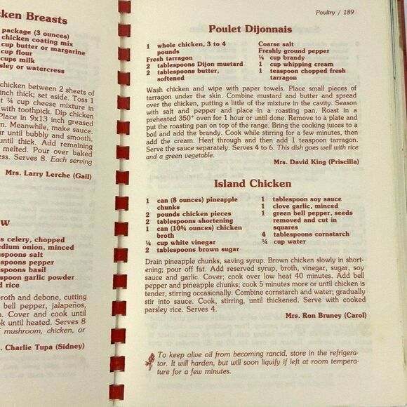 Lone Star Legacy II Cookbook by Austin TX Junior Forum Hardcover Spiral 1986 - Picture 10 of 12